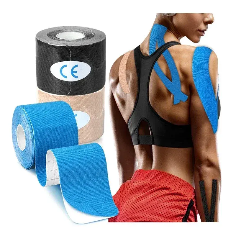 5cm Cotton Kinesiology Tape Elastic Sports Muscle Support Tape